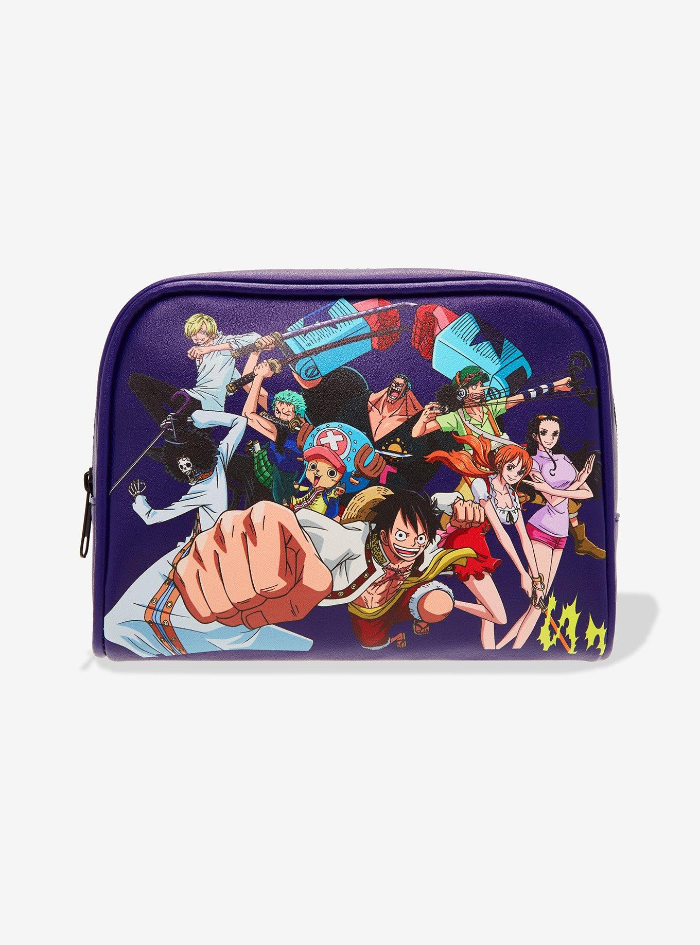 One Piece Straw Hat Crew Portrait Cosmetic Bag, , hi-res