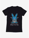 It's Happy Bunny Cute But Crazy Womens T-Shirt, , hi-res
