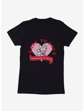 It's Happy Bunny Easy To Love Womens T-Shirt, , hi-res