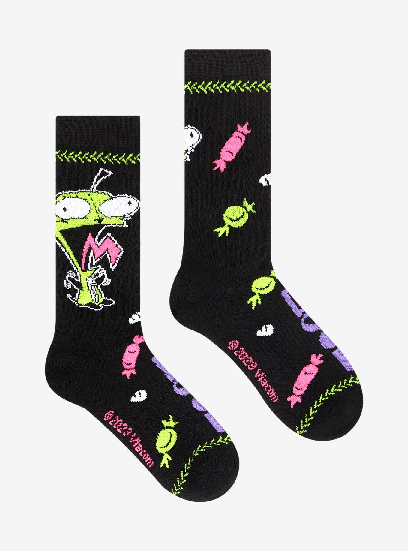 Invader Zim GIR Candy Crew Socks, , hi-res