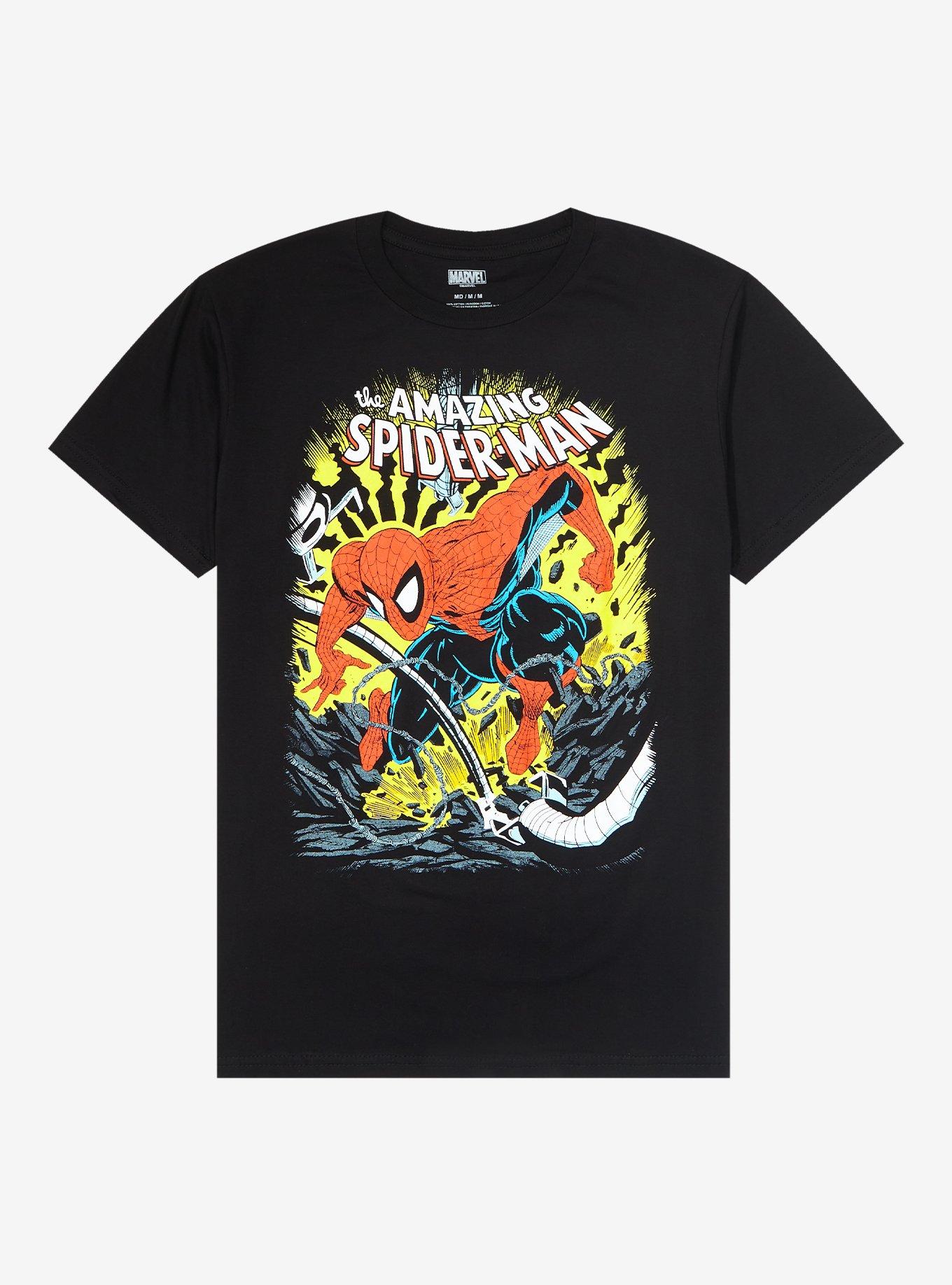 Marvel The Amazing Spider-Man Comic Battle T-Shirt, , hi-res