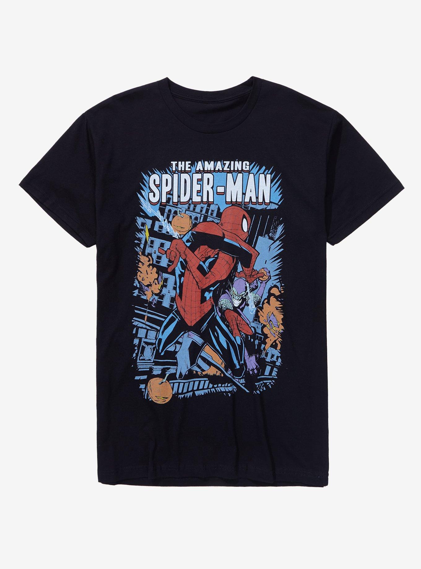 Hot topic store superhero shirts