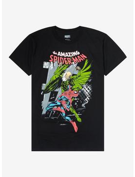 Plus Size Marvel The Amazing Spider-Man Vulture Battle T-Shirt, , hi-res