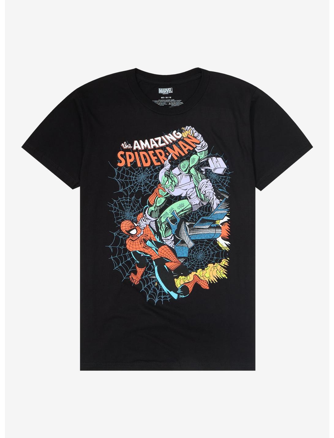 Marvel The Amazing Spider-Man Green Goblin T-Shirt, BLACK, hi-res
