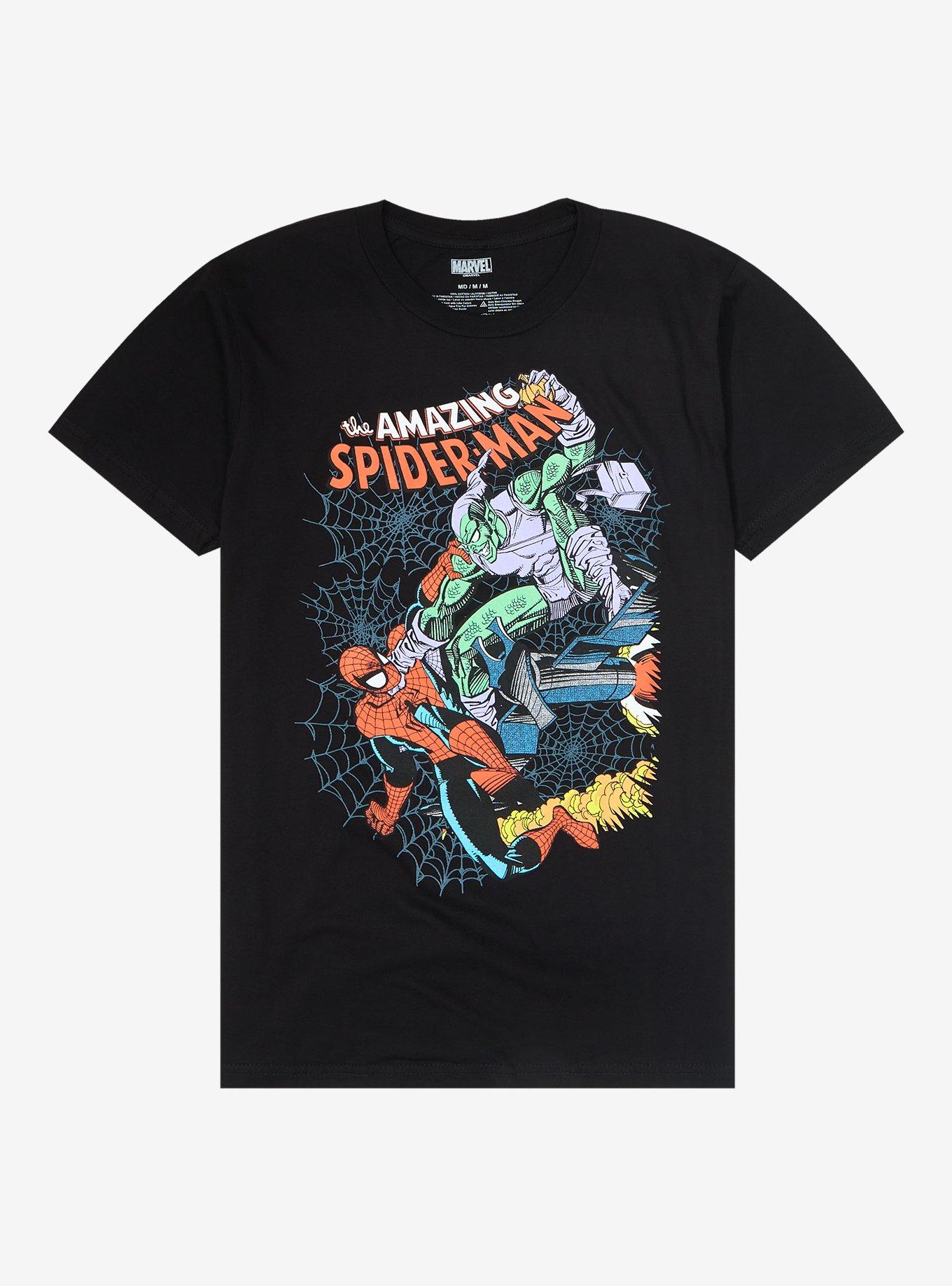 Green goblin t clearance shirt