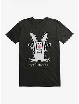 It's Happy Bunny Not Listening T-Shirt, , hi-res