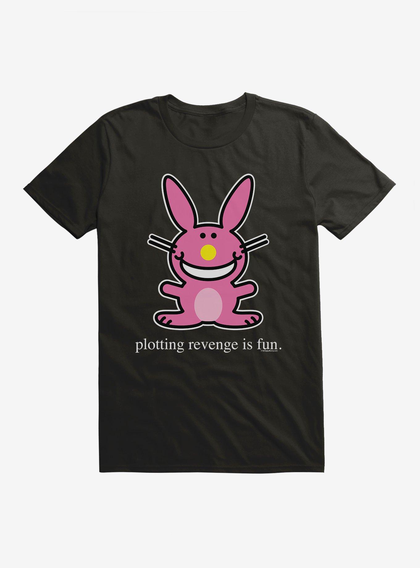 It's Happy Bunny Revenge Is Fun T-Shirt, , hi-res