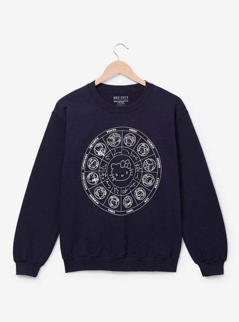 Sanrio Hello Kitty Zodiac Chart Crewneck - BoxLunch Exclusive | BoxLunch