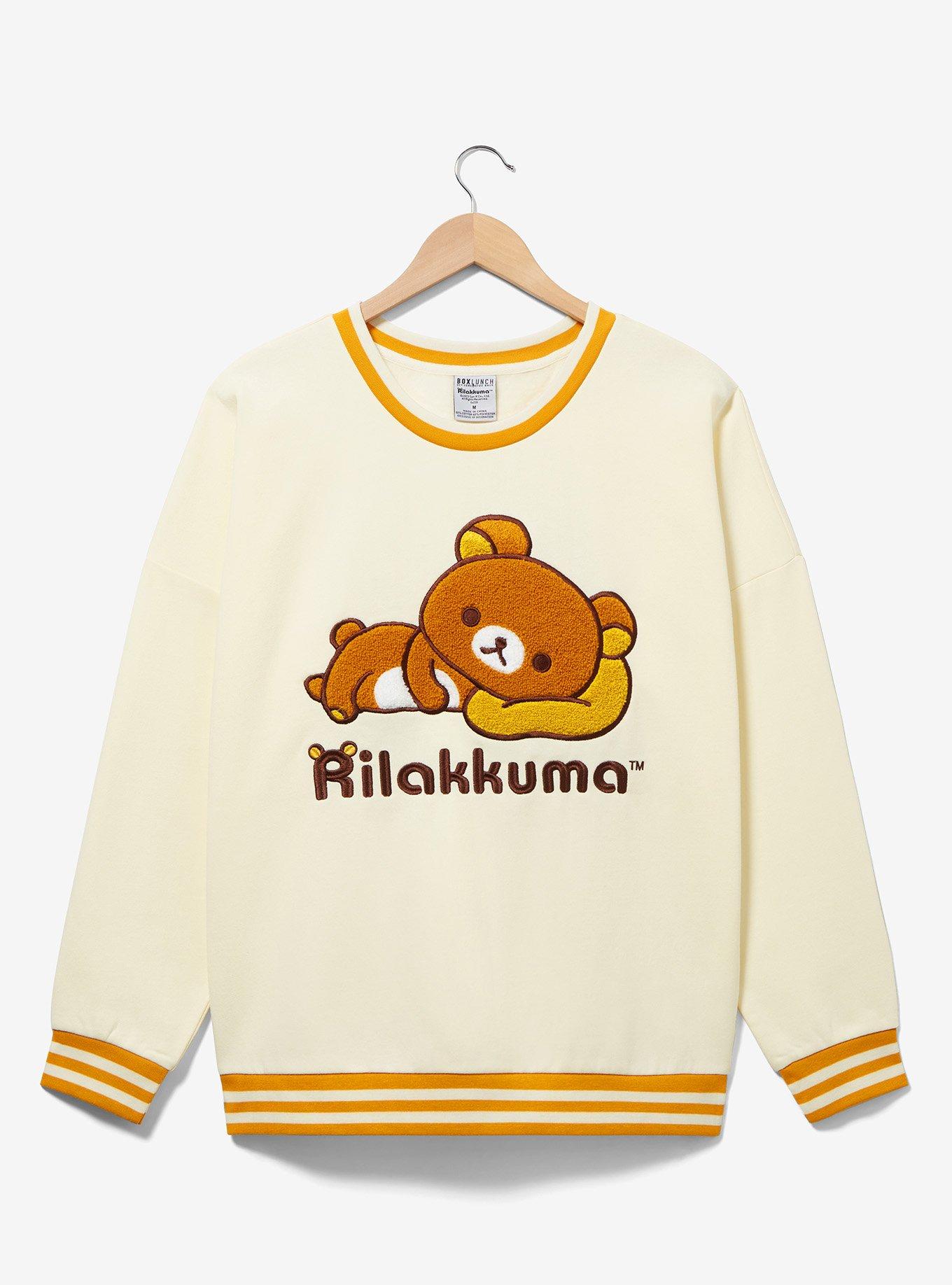 Rilakkuma Chenille Portrait Crewneck BoxLunch Exclusive BoxLunch