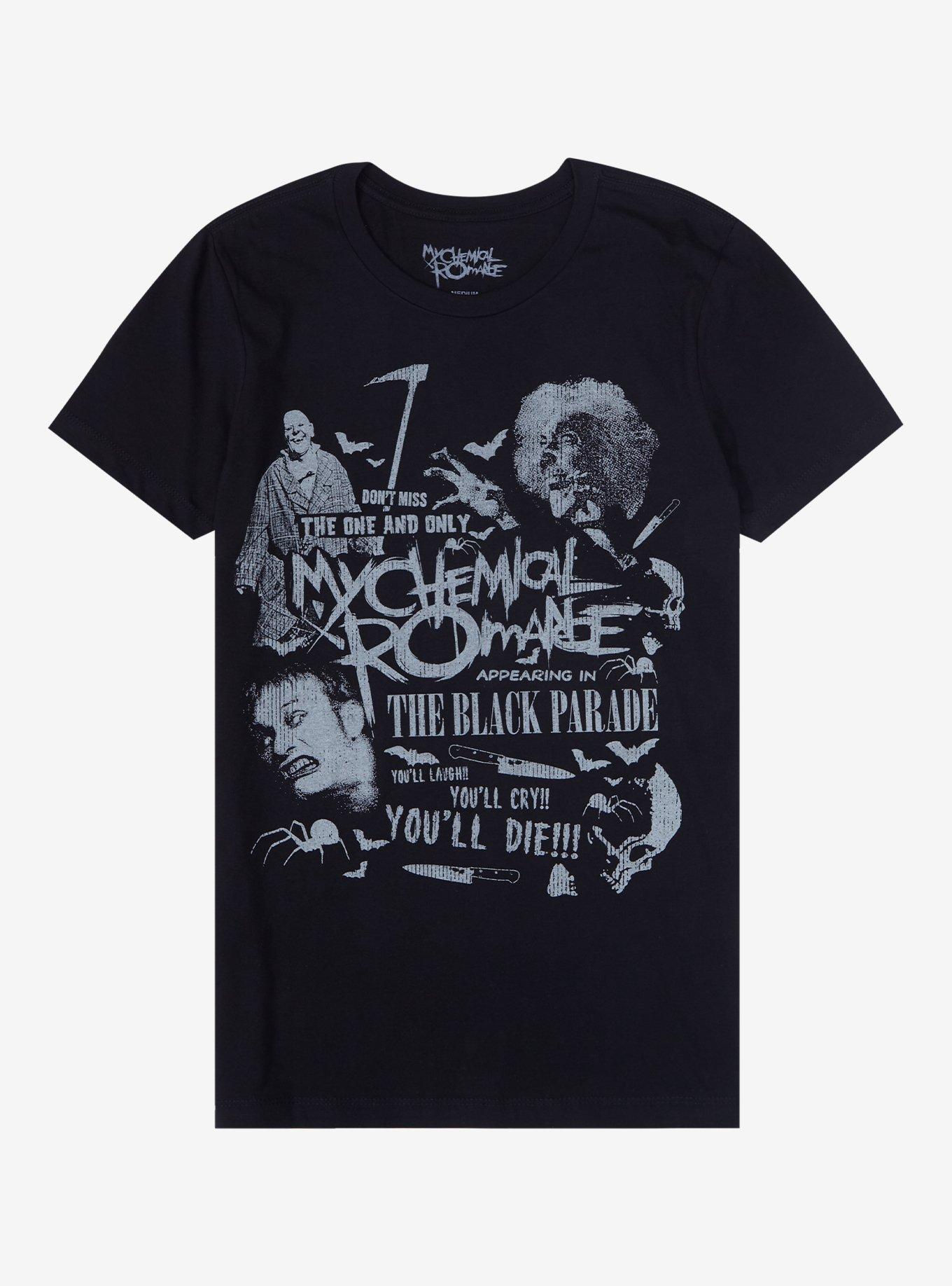 My Chemical Romance The Black Parade Monsters Boyfriend Fit Girls T-Shirt, BLACK, hi-res