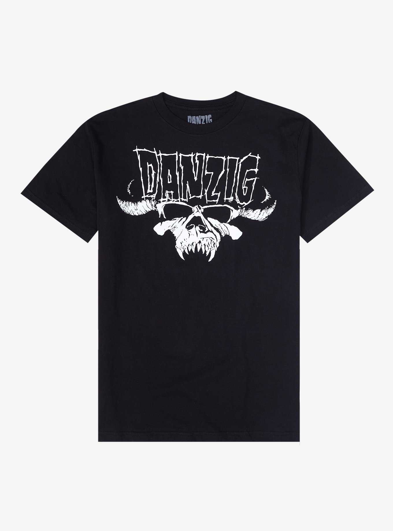 Danzig Demon Skull Logo T-Shirt, , hi-res