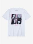 BLACKPINK Shut Down Portrait Grid T-Shirt, BRIGHT WHITE, hi-res