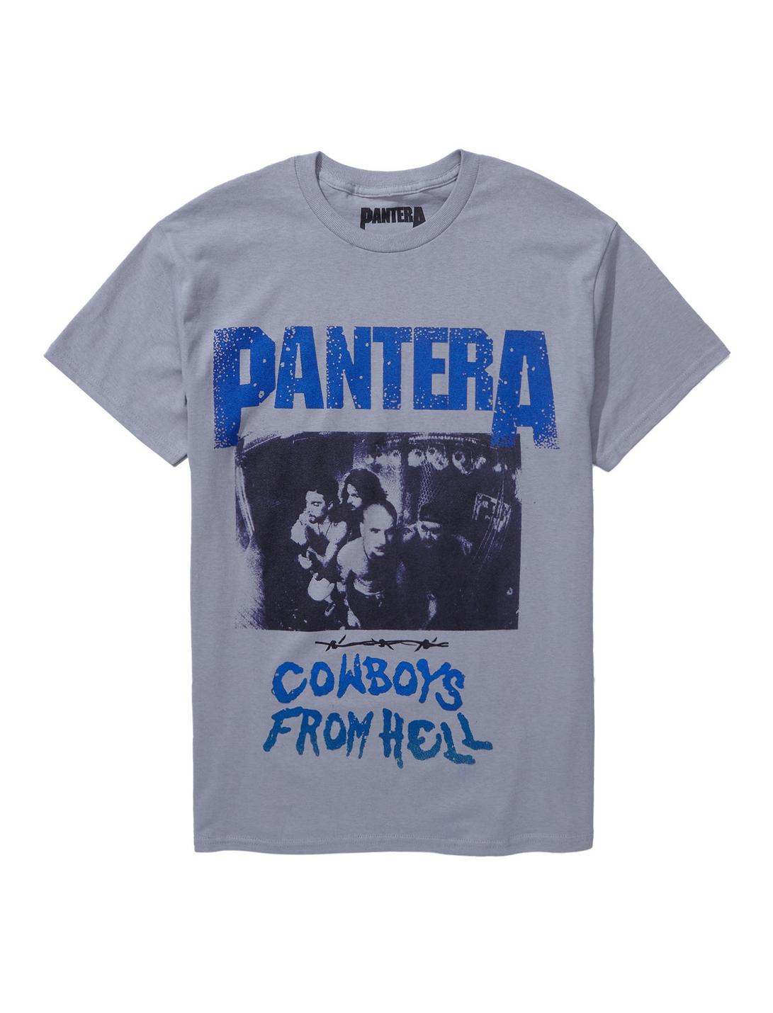 Pantera Cowboys From Hell Group Photo T-Shirt, CHARCOAL, hi-res