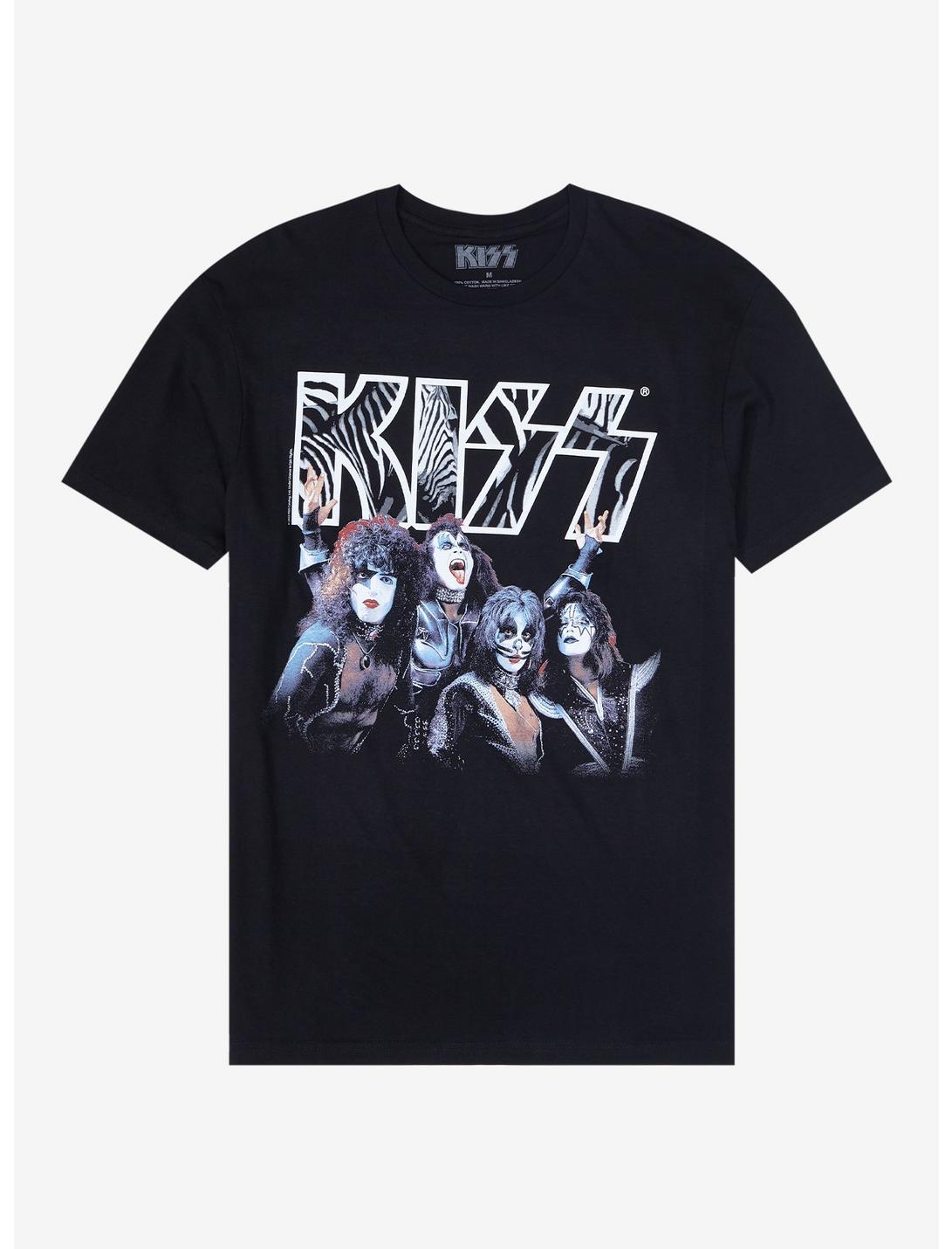 KISS Rock N\' Roll Animals Band Photo T-Shirt | Hot Topic