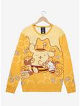 Sanrio Pompompurin Bee Costume Portrait Sweater - BoxLunch Exclusive, MUSTARD, hi-res