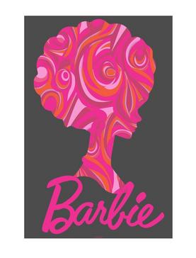 Barbie: Afro Barbie Silhouette Pattern Poster, , hi-res