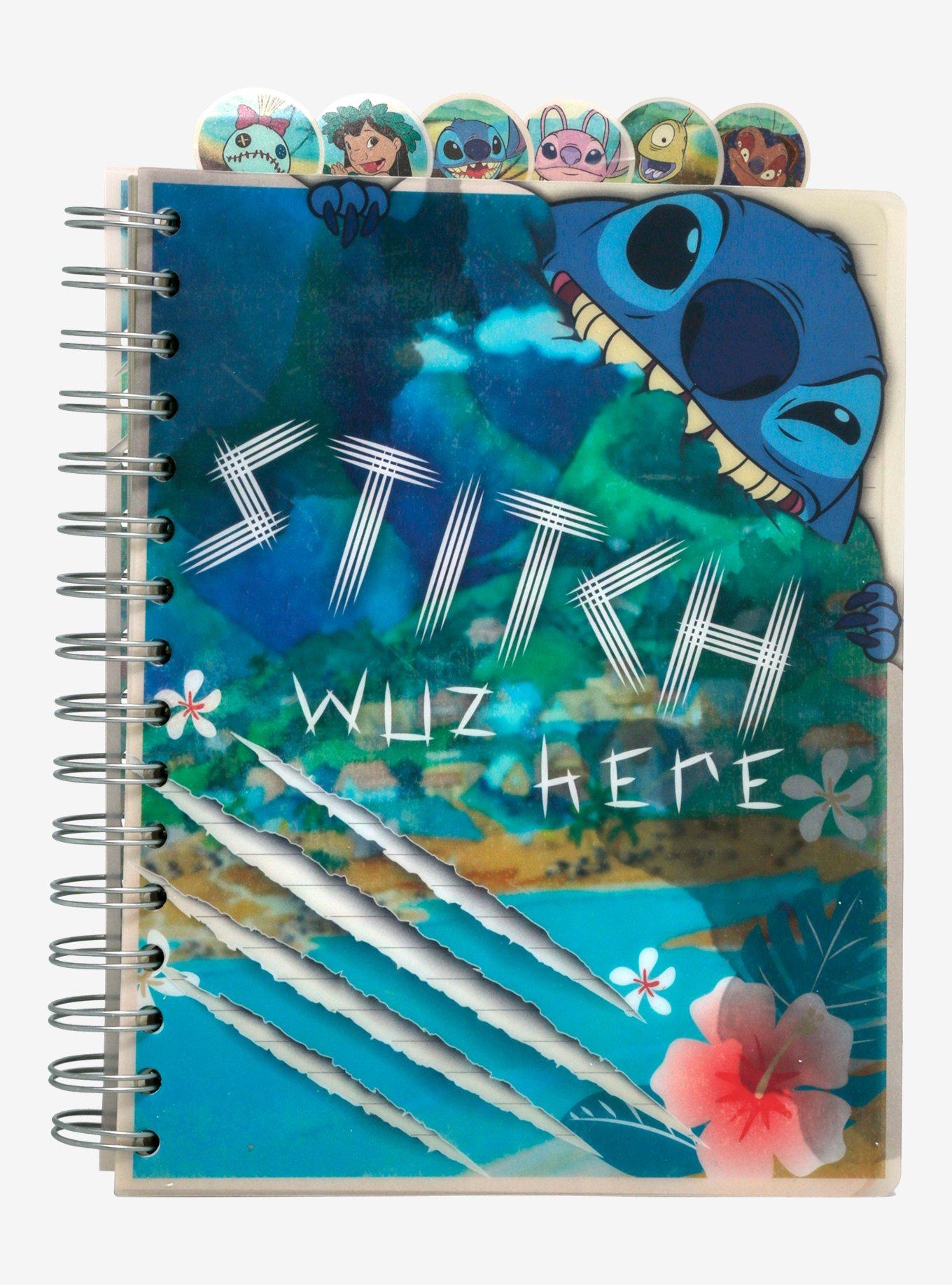 Disney Stitch Stitch Wuz Here Tab Journal, , hi-res