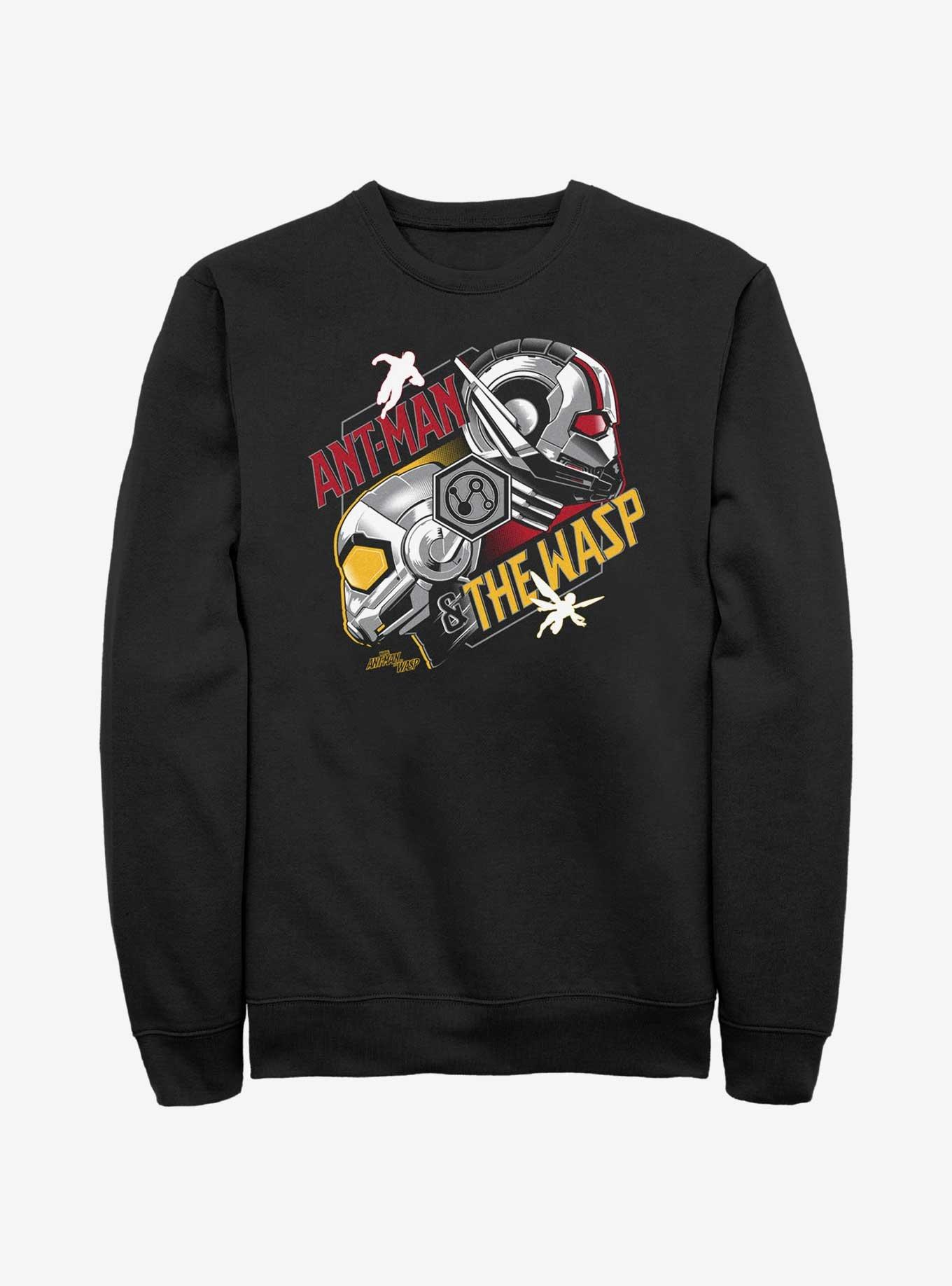 Marvel Ant-Man and the Wasp: Quantumania Helmets Sweatshirt, BLACK, hi-res