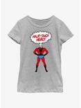 Marvel Ant-Man Half-Inch Hero Youth Girls T-Shirt, ATH HTR, hi-res