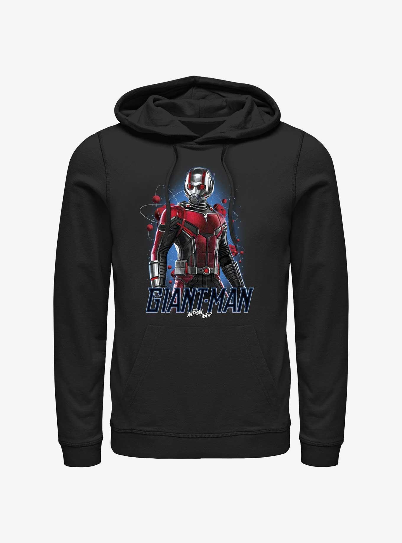 Marvel Ant-Man and the Wasp: Quantumania Giant-Man Atom Hoodie, BLACK, hi-res