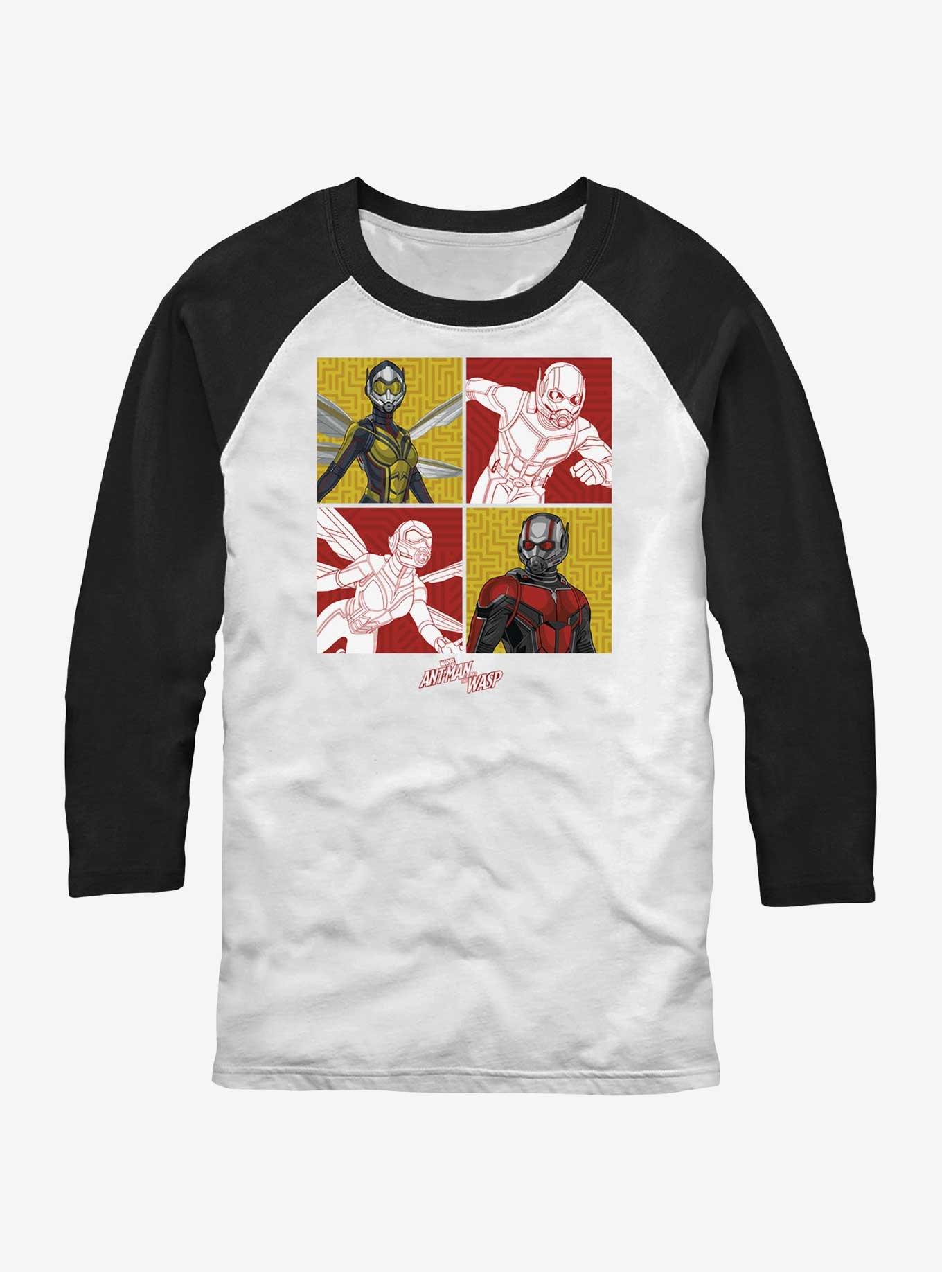 Marvel Ant-Man and the Wasp: Quantumania Hero Lineup Raglan T-Shirt, , hi-res