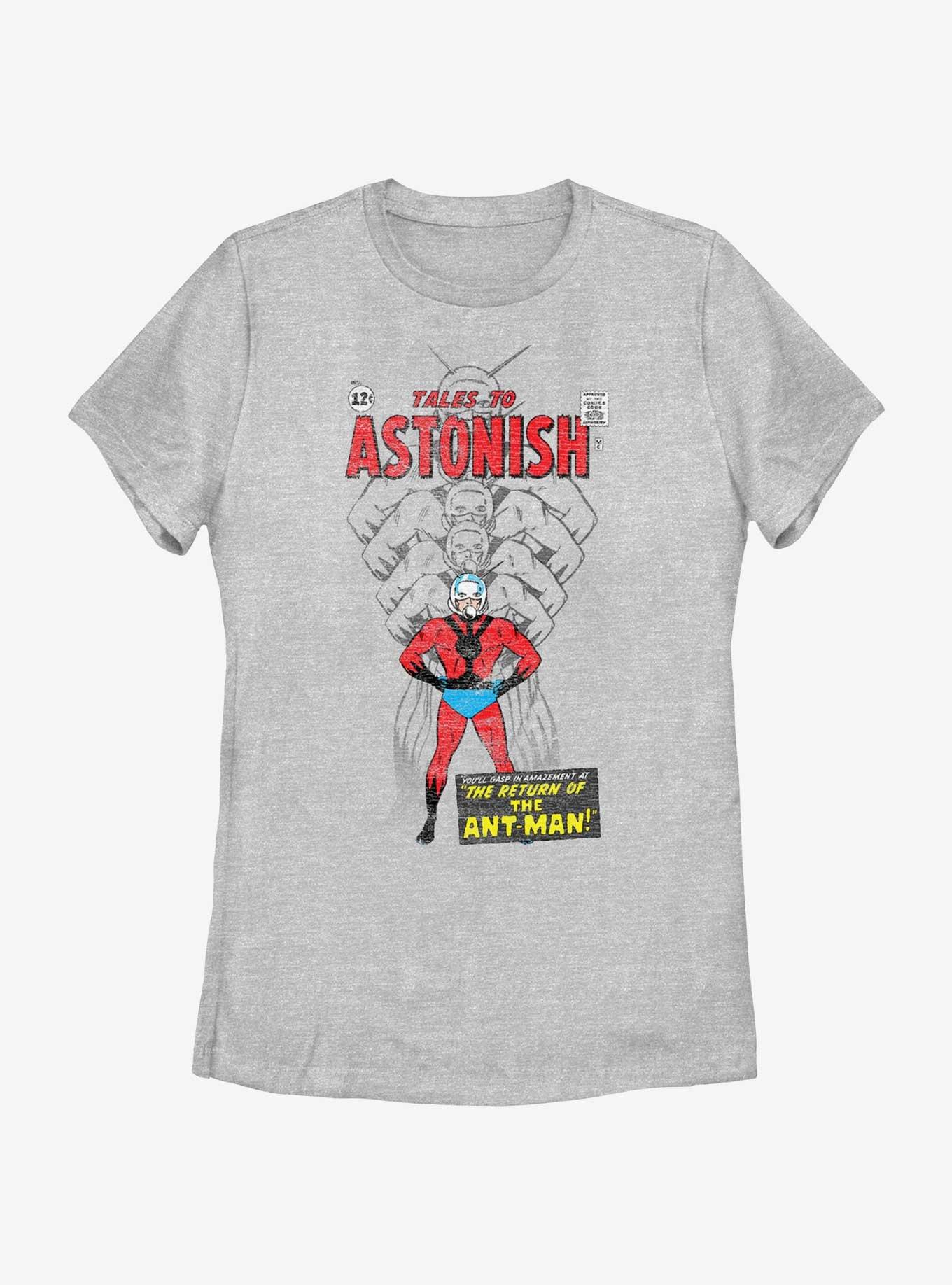 Marvel Ant-Man Classic Ant-Man Womens T-Shirt, ATH HTR, hi-res