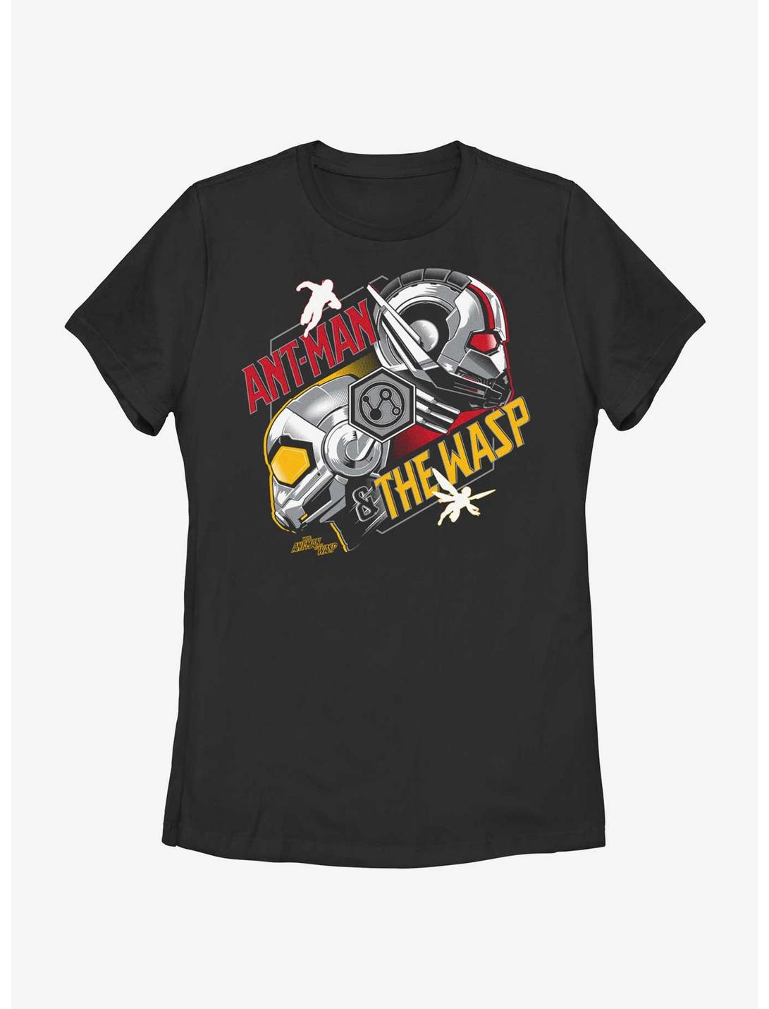 Marvel Ant-Man and the Wasp: Quantumania Helmets Womens T-Shirt, BLACK, hi-res