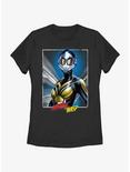 Marvel Ant-Man and the Wasp: Quantumania Wasp Portrait Womens T-Shirt, BLACK, hi-res