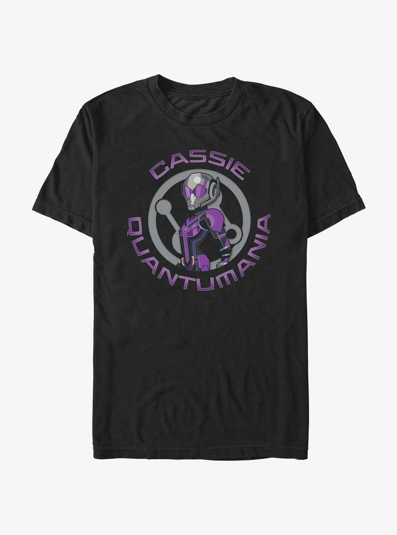 Marvel Ant-Man and the Wasp: Quantumania Cassie Badge T-Shirt, BLACK, hi-res