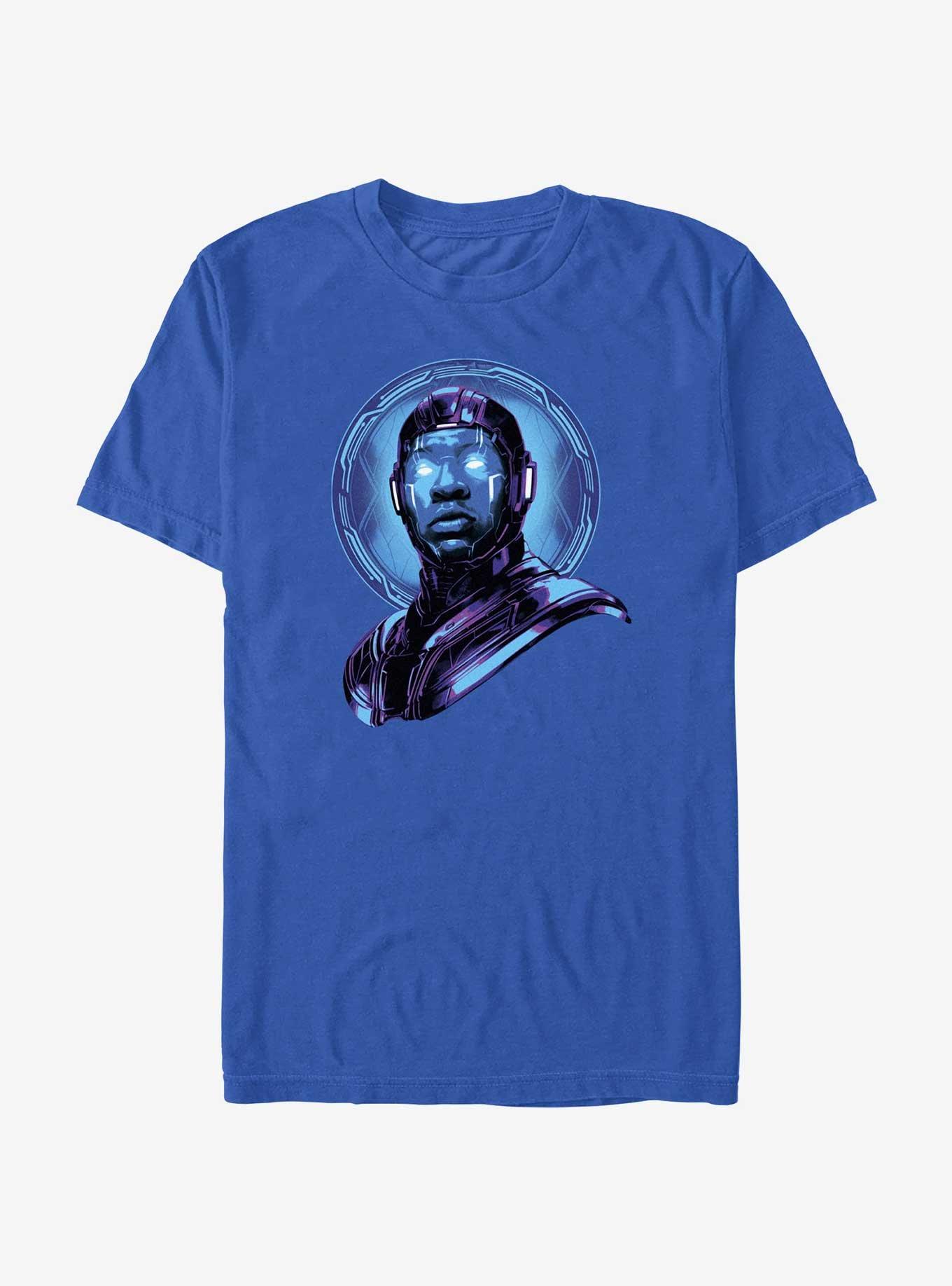 Marvel Ant-Man and the Wasp: Quantumania Kang Profile T-Shirt, ROYAL, hi-res