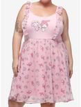 My Melody & My Sweet Piano Flutter Dress Plus Size, MULTI, hi-res