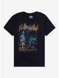 Star Wars Heavy Metal Font Vintage Style T-Shirt, BLACK, hi-res