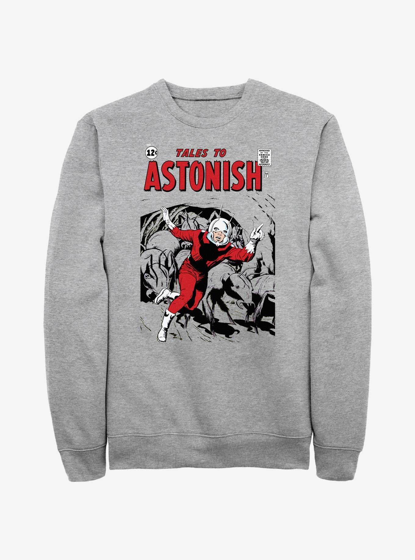 Marvel Ant-Man Astonish Poster Sweatshirt, ATH HTR, hi-res