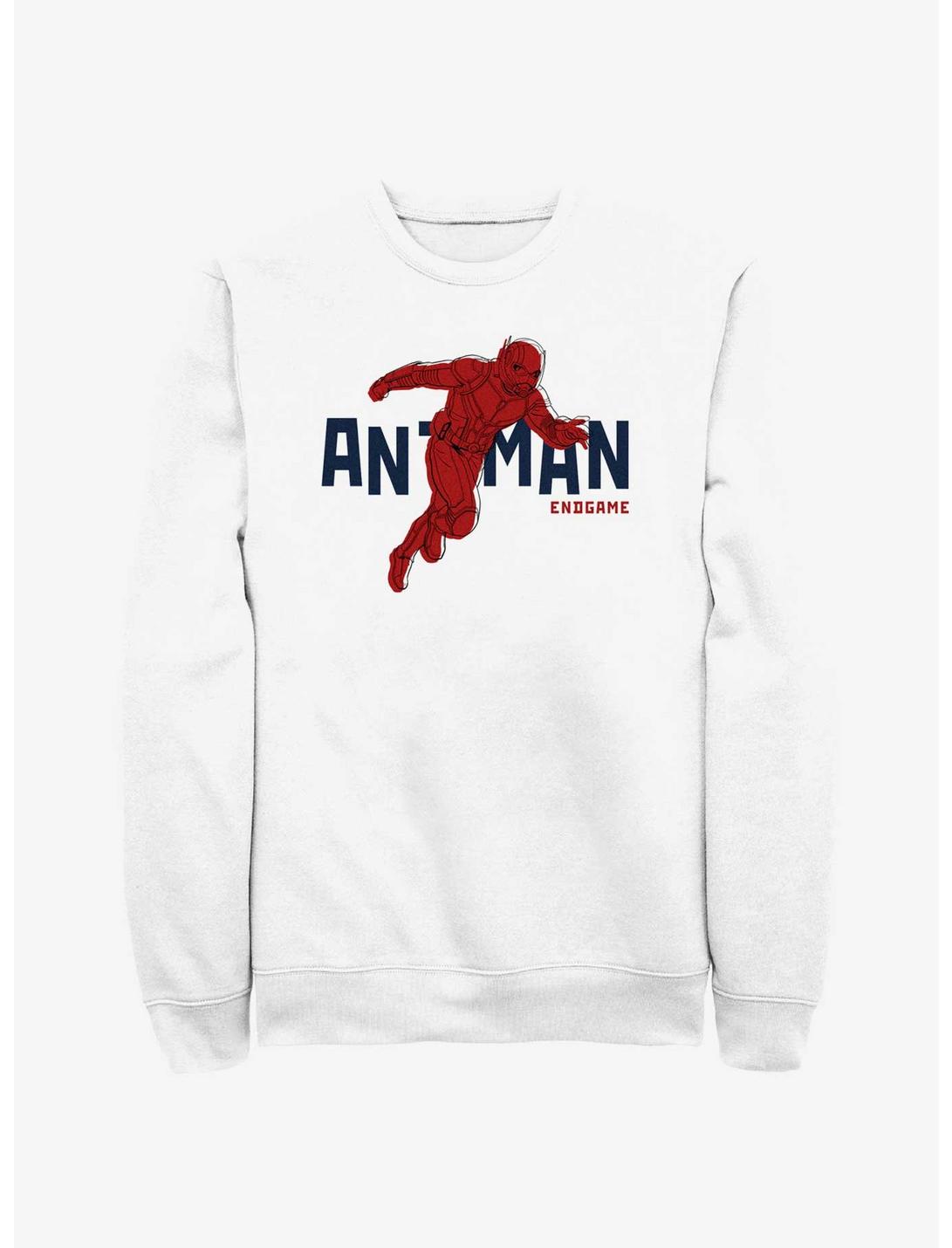 Marvel Ant-Man Text Pop Ant-Man Sweatshirt, WHITE, hi-res