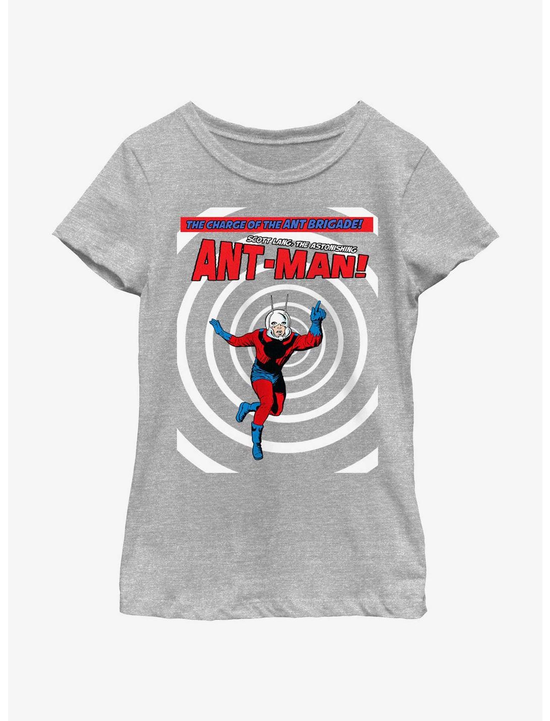 Marvel Ant-Man Ant Brigade Poster Youth Girls T-Shirt, ATH HTR, hi-res