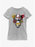 Marvel Ant-Man and the Wasp: Quantumania Hero Duo Youth Girls T-Shirt, ATH HTR, hi-res