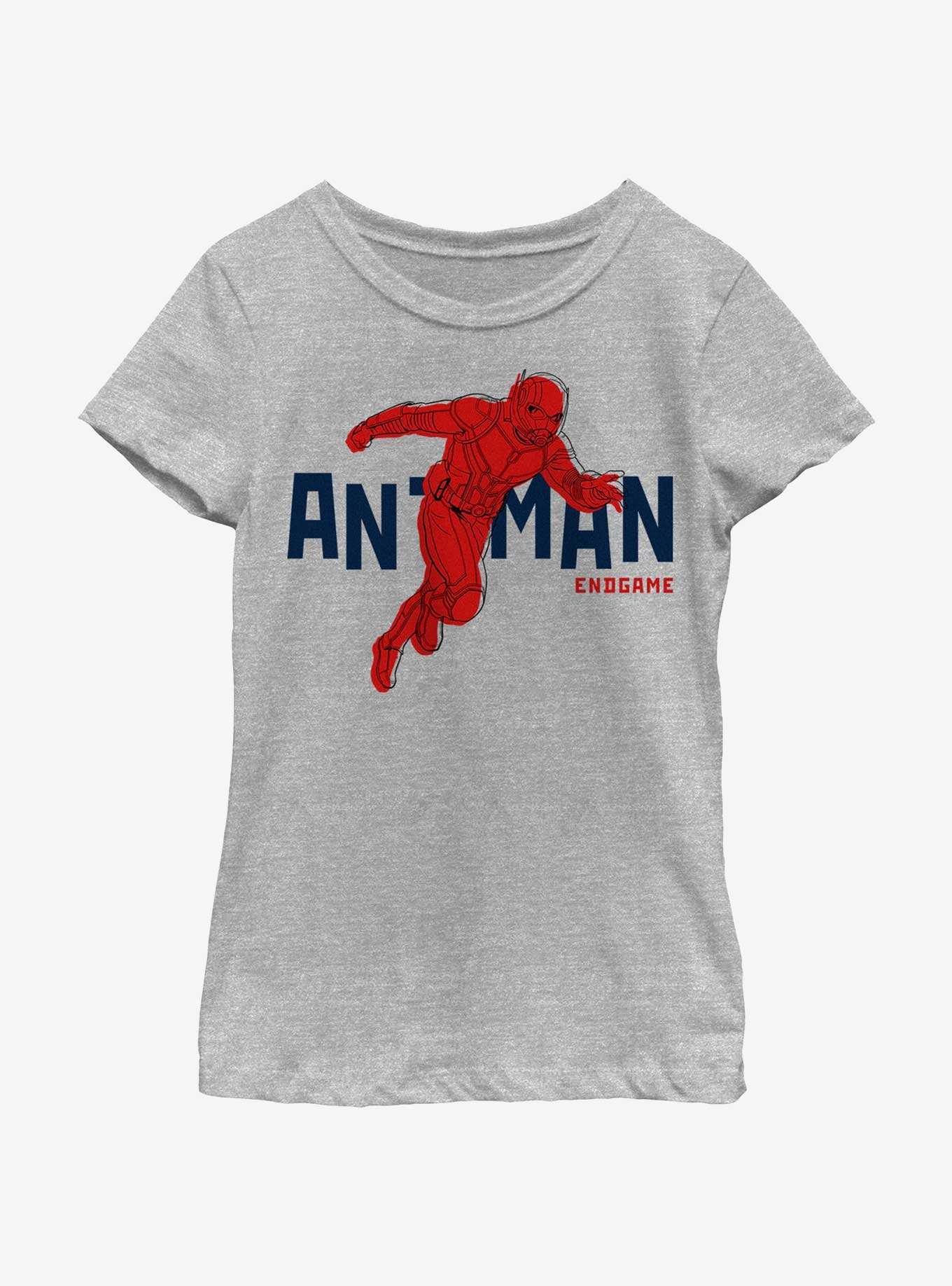 Marvel Ant-Man Text Pop Ant-Man Youth Girls T-Shirt, , hi-res