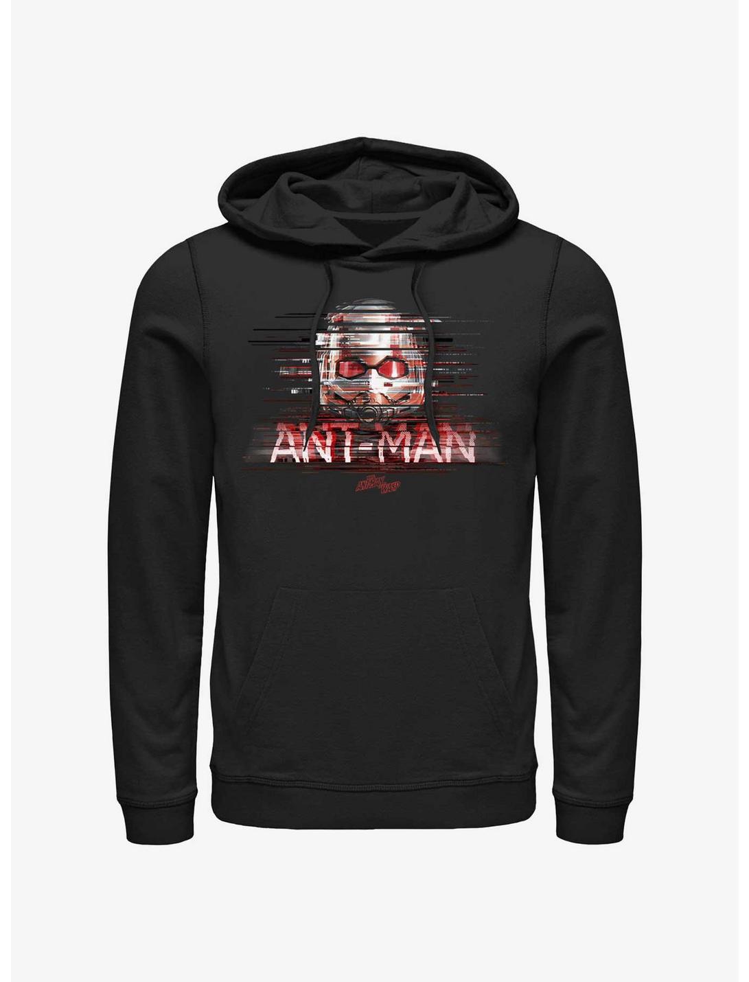 Marvel Ant-Man and the Wasp: Quantumania Ant-Man Glitch Hoodie, BLACK, hi-res