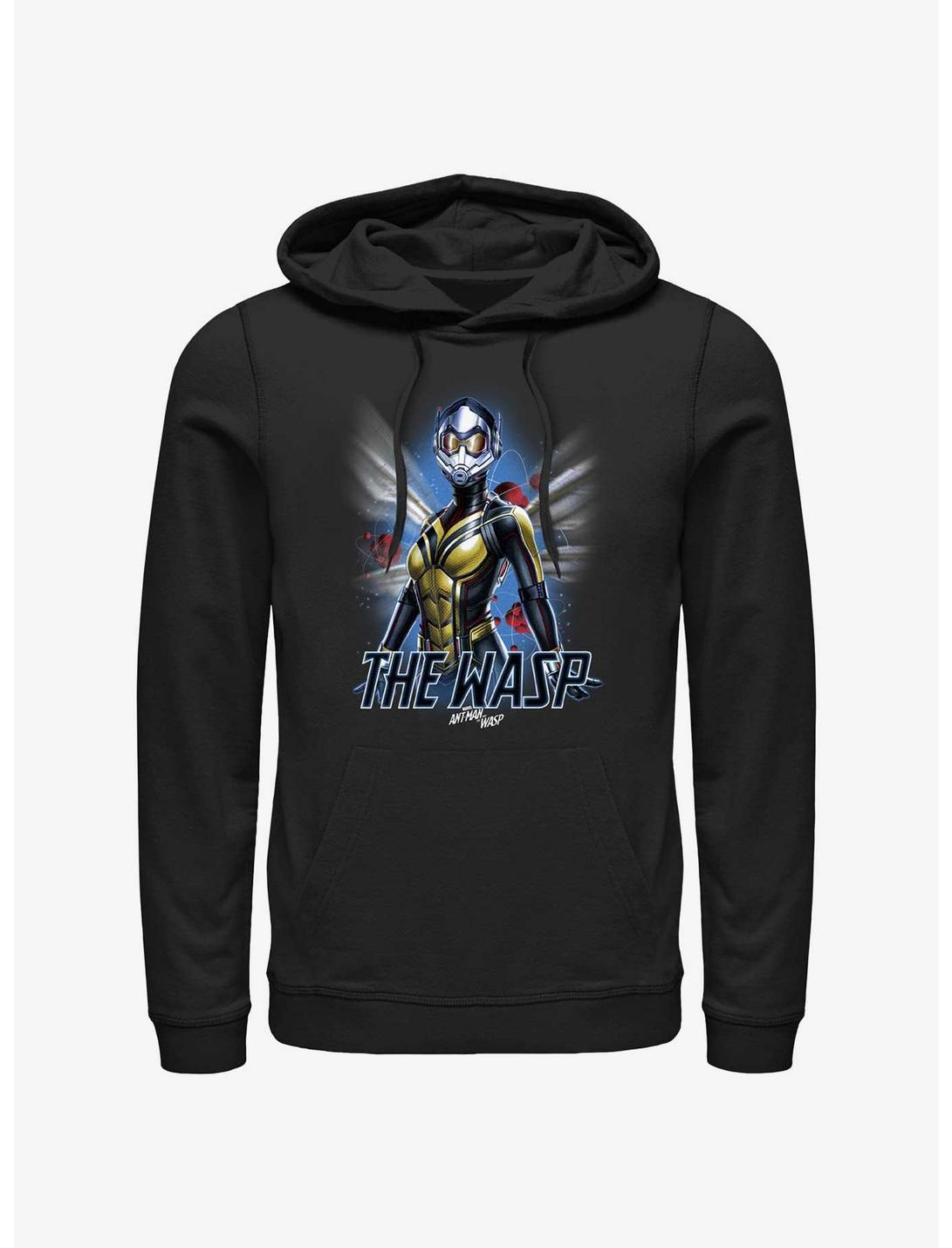 Marvel Ant-Man and the Wasp: Quantumania The Wasp Atom Hoodie, BLACK, hi-res