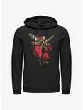 Marvel Ant-Man and the Wasp: Quantumania Wasp Wings Hoodie, BLACK, hi-res