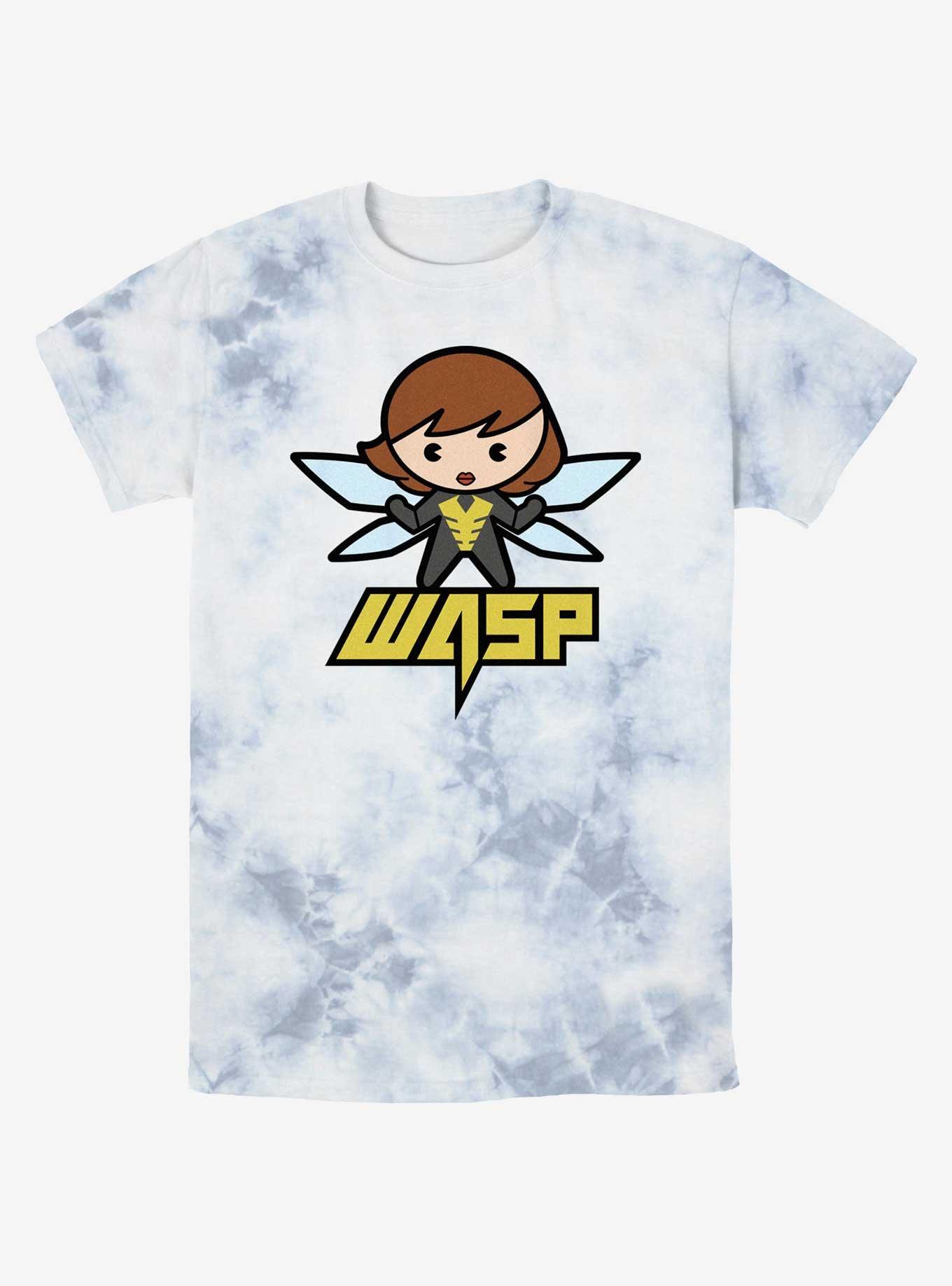 Marvel Ant-Man and the Wasp: Quantumania Kawaii Wasp Tie-Dye T-Shirt, WHITEBLUE, hi-res