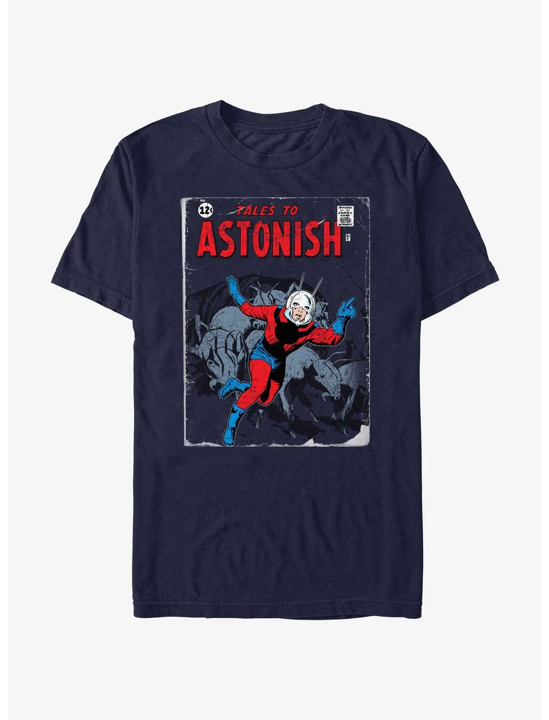 Marvel Ant-Man Ant Tales Comic Cover T-Shirt, NAVY, hi-res