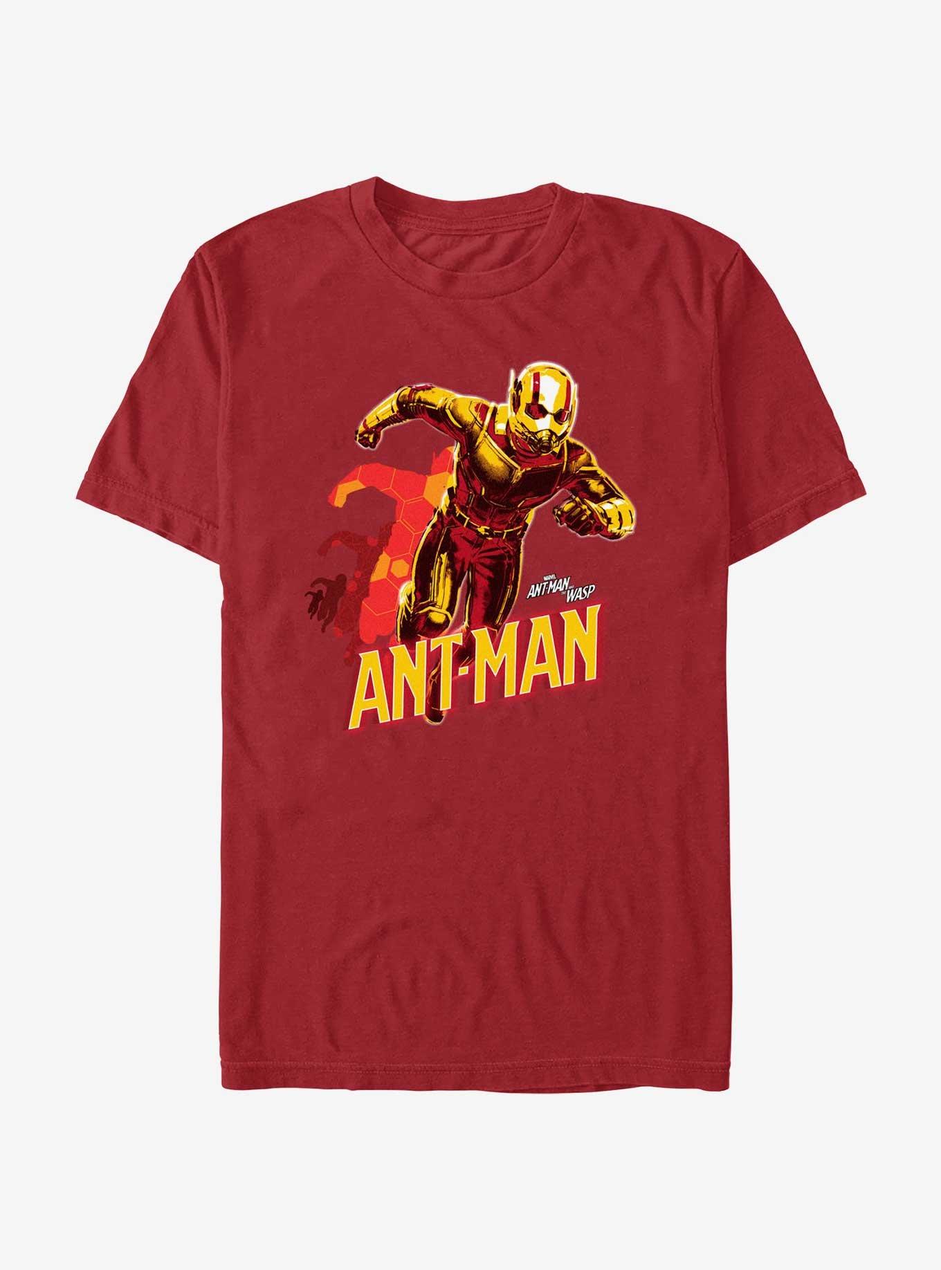 Marvel Ant-Man and the Wasp: Quantumania Ant-Man Transform T-Shirt, CARDINAL, hi-res