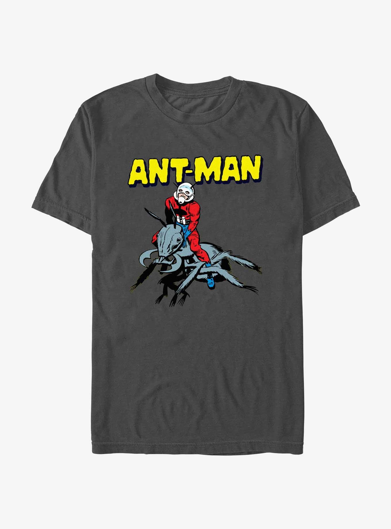 Marvel Ant-Man Riding Ants T-Shirt, CHARCOAL, hi-res
