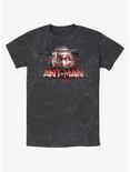 Marvel Ant-Man and the Wasp: Quantumania Ant-Man Glitch Mineral Wash T-Shirt, BLACK MINERAL WASH, hi-res