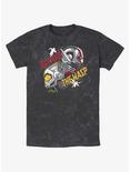 Marvel Ant-Man and the Wasp: Quantumania Helmets Mineral Wash T-Shirt, BLACK MINERAL WASH, hi-res