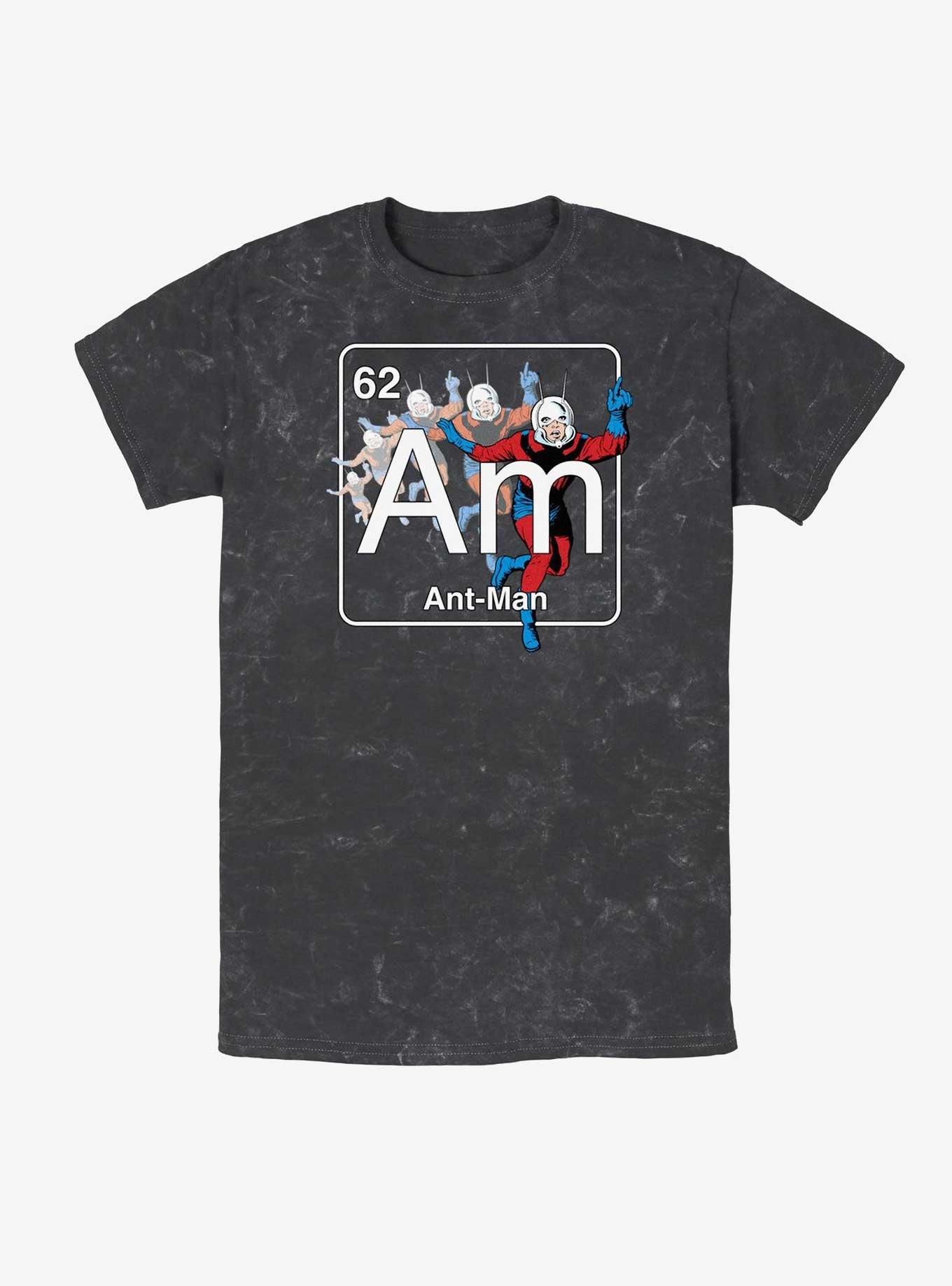 Marvel Ant-Man Periodic Element Ant-Man Mineral Wash T-Shirt, , hi-res