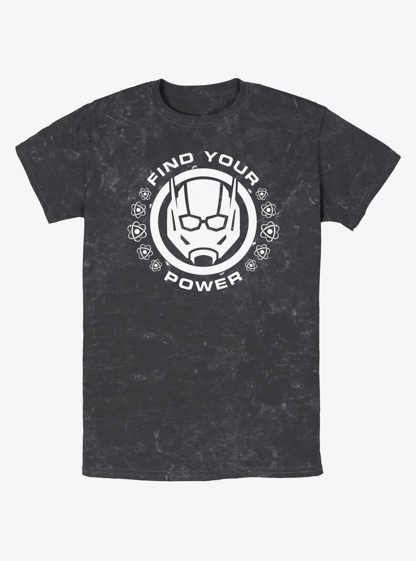 Marvel Ant-Man and the Wasp: Quantumania Find Your Power Badge Mineral Wash T-Shirt, , hi-res