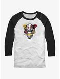 Marvel Ant-Man and the Wasp: Quantumania Hero Duo Raglan T-Shirt, WHTBLK, hi-res