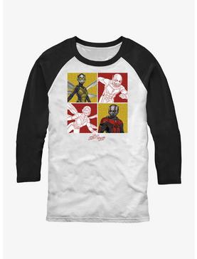 Marvel Ant-Man and the Wasp: Quantumania Hero Lineup Raglan T-Shirt, , hi-res